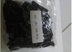 ปลอกหุ้มหางปลา 1.25สีดำ