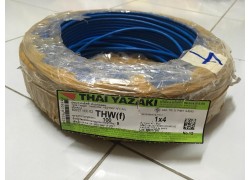 สายไฟ THW (F) 1x4 สีน้ำเงิน