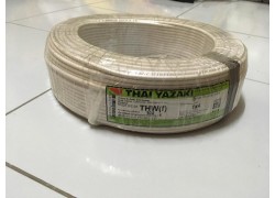 สายไฟ THW (F) 1x4 สีขาว