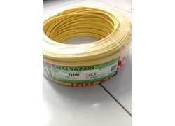สายไฟ THW 1x2.5 สีเหลือง