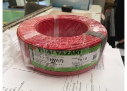 สายไฟ THW (F)1x1.5 สีแดง