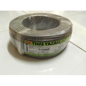 สายไฟ THW (F)1x1.5 สีเทา
