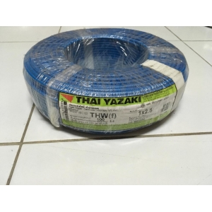 สายไฟ THW (F) 1x2.5 สีน้ำเงิน
