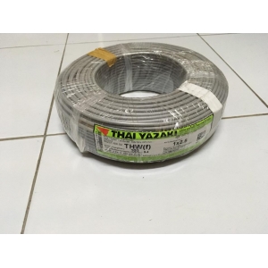 สายไฟ THW (F) 1x2.5 สีเทา