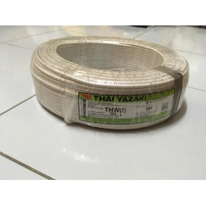 สายไฟ THW (F) 1x4 สีขาว