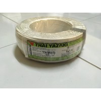 สายไฟ THW (F)1x1.5 สีขาว