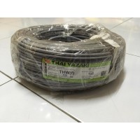 สายไฟ THW (F) 1x6 สีเทา